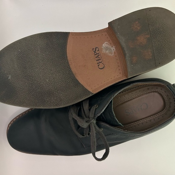 Chaps Casual Lace Up Shoes - Black/Brown, Size 11.5M - Picture 10 of 13